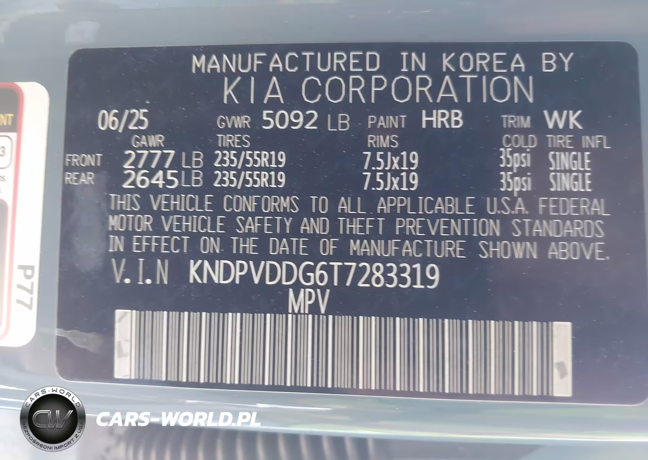 2026 Kia Sportage Hybrid X-Line VIN:KNDPVDDG6T7283319 - 9