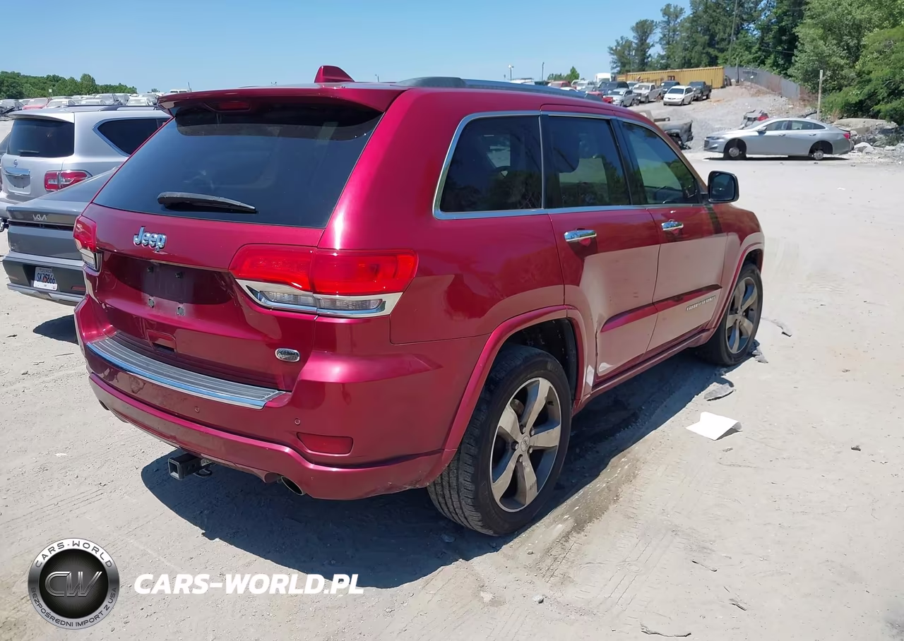 2014 Jeep Grand Cherokee Overland VIN:1C4RJECGXEC138032 - 4