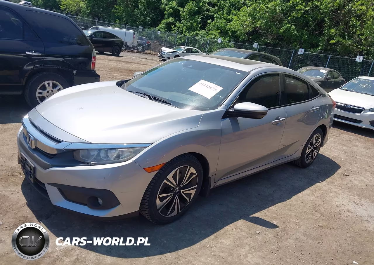 2017 Honda Civic Ex-L VIN:2HGFC1F81HH645625 - 2