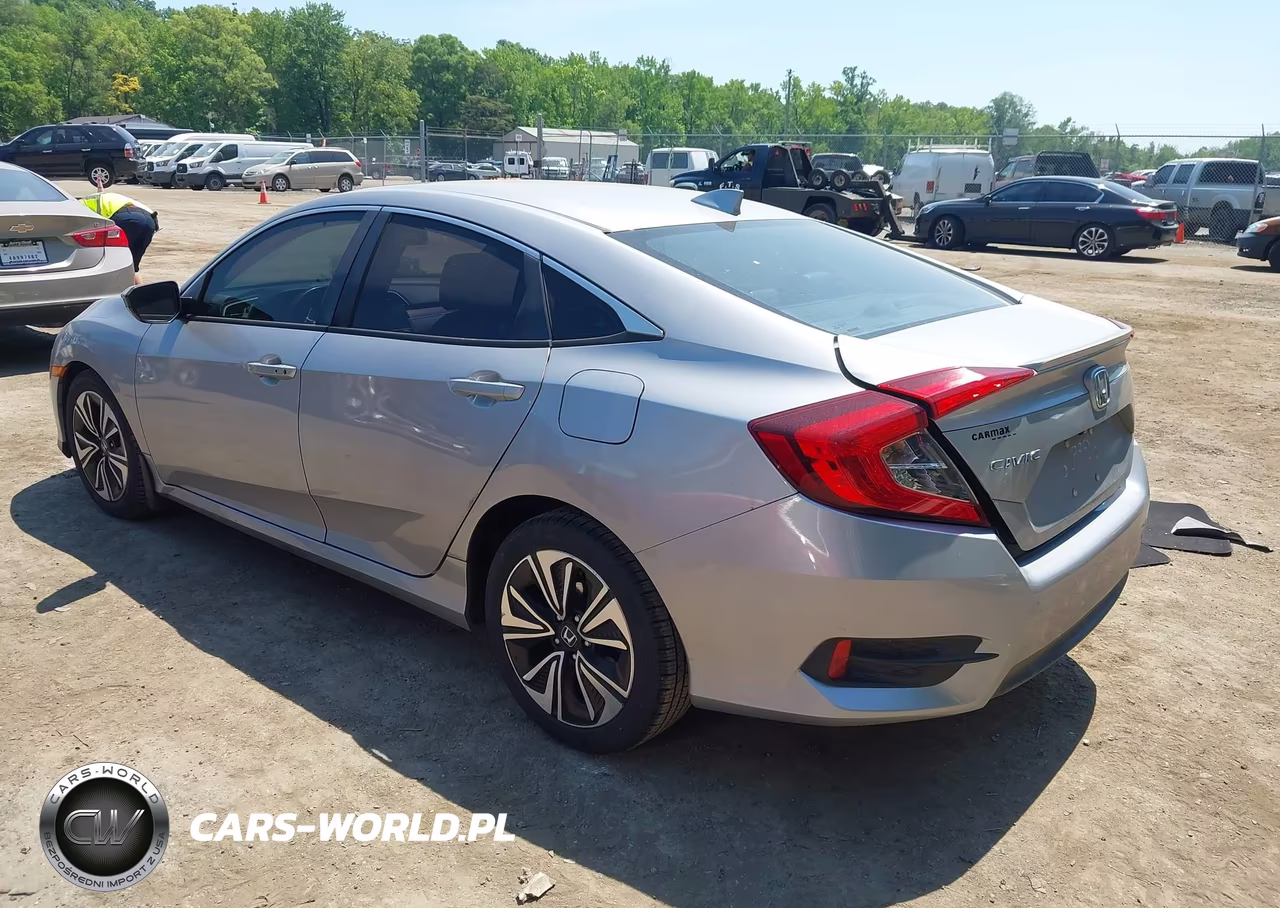 2017 Honda Civic Ex-L VIN:2HGFC1F81HH645625 - 3