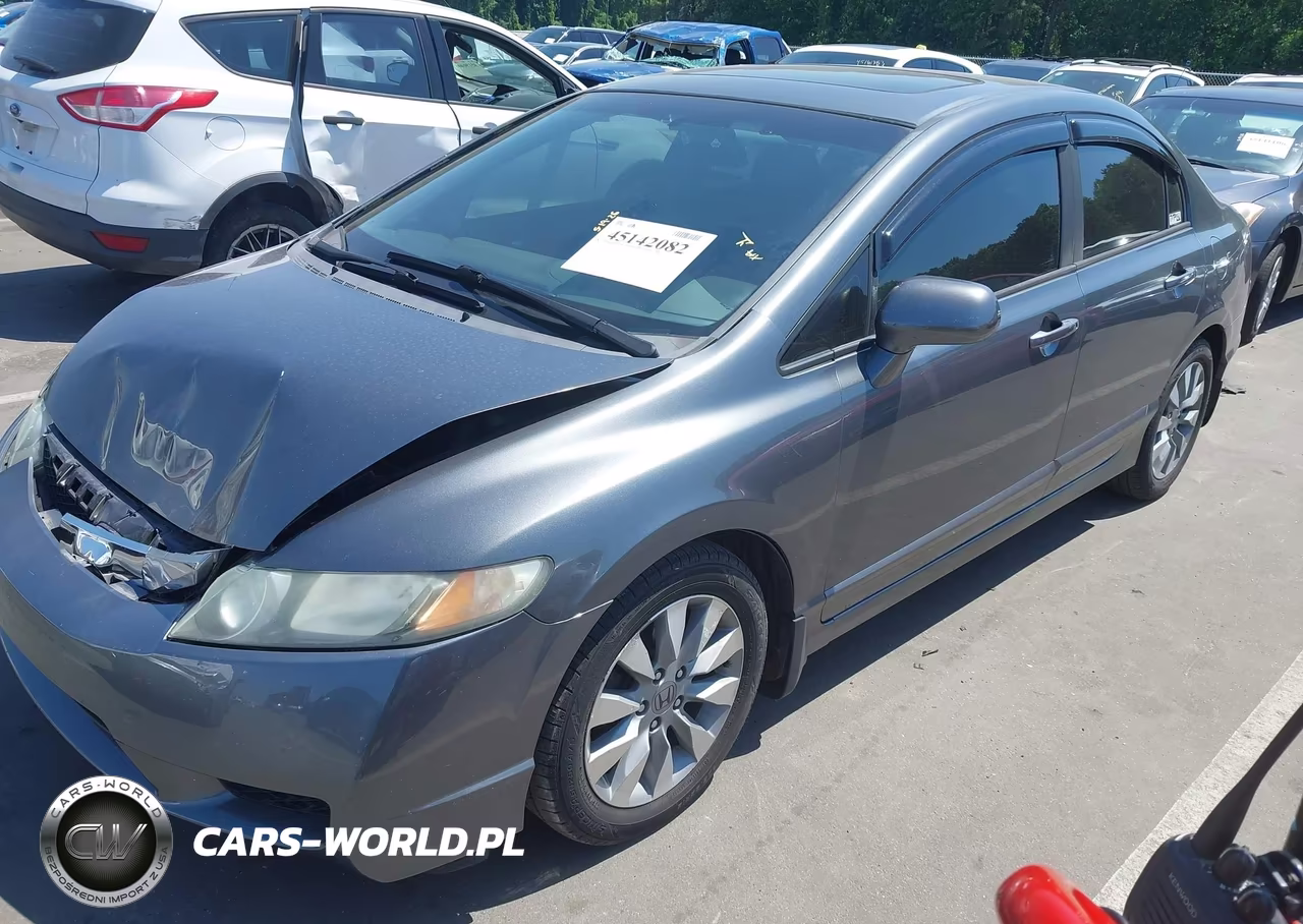 2009 Honda Civic Ex VIN:19XFA168X9E015961 - 2