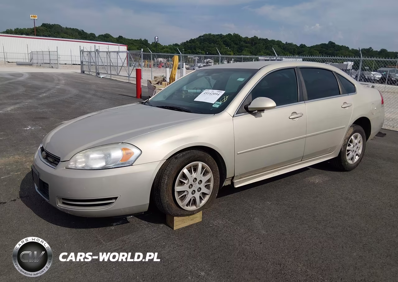 2011 Chevrolet Impala Police VIN:2G1WD5EM6B1306434 - 2