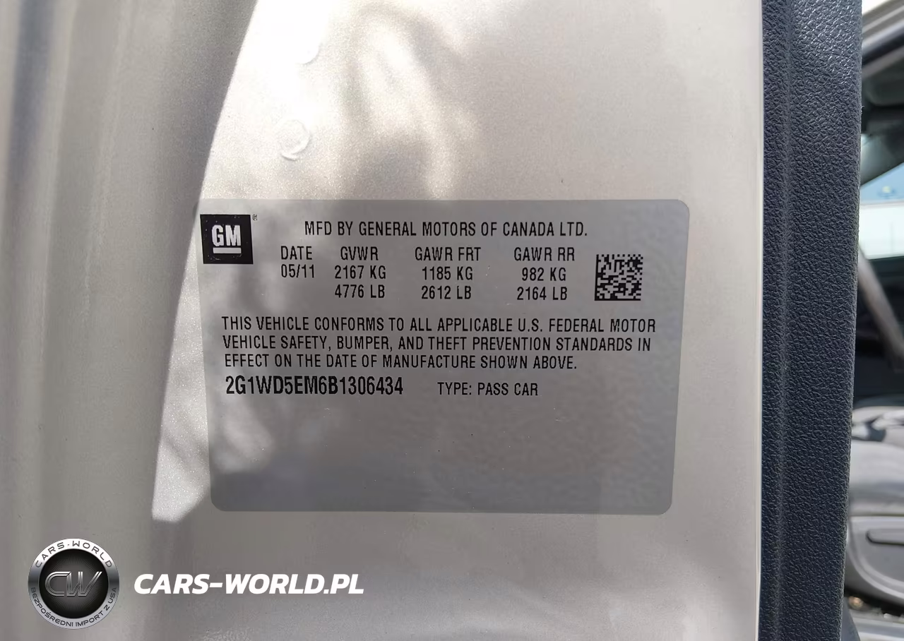 2011 Chevrolet Impala Police VIN:2G1WD5EM6B1306434 - 9