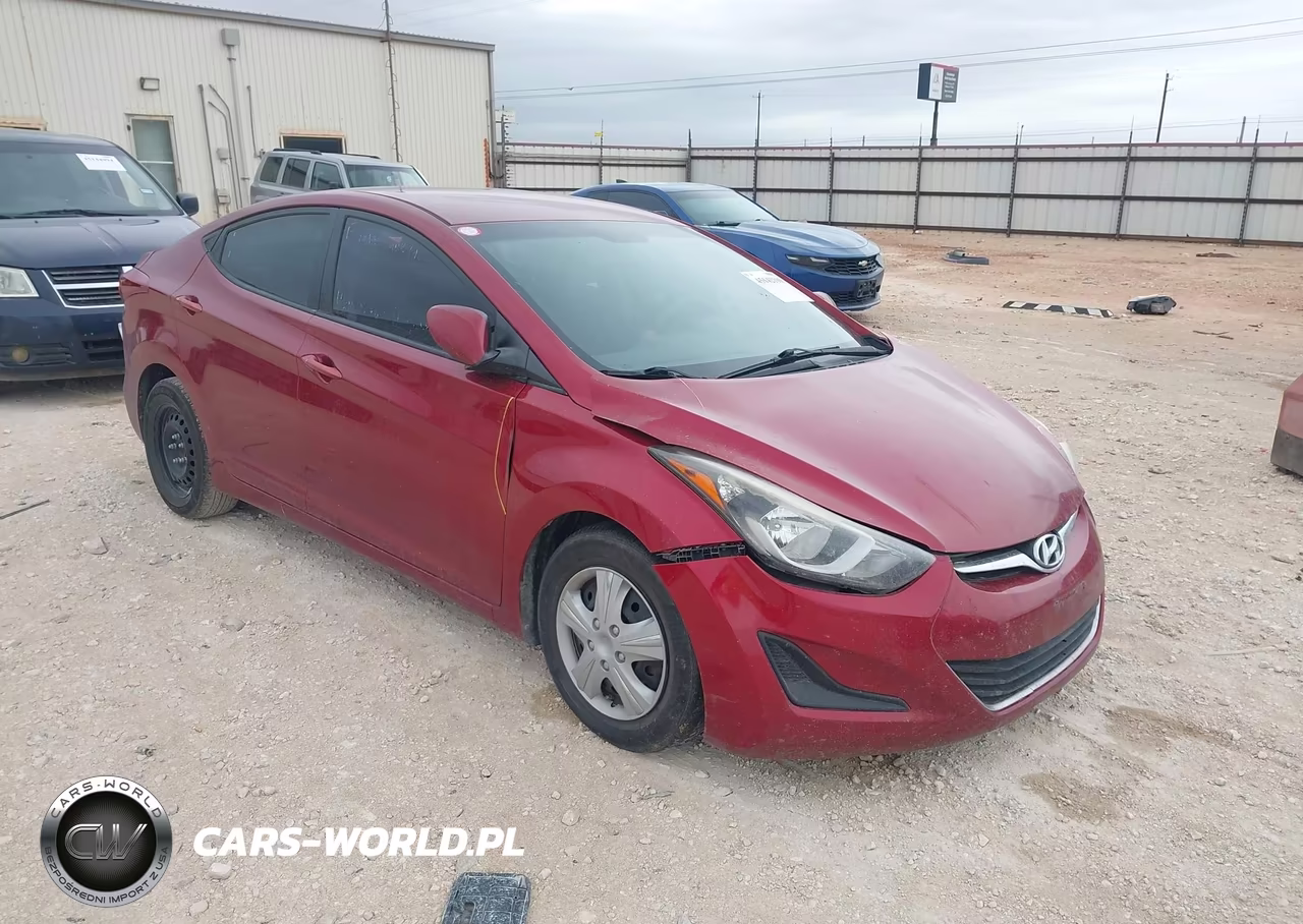 2016 Hyundai Elantra Se – zdjęcie 1 z 13