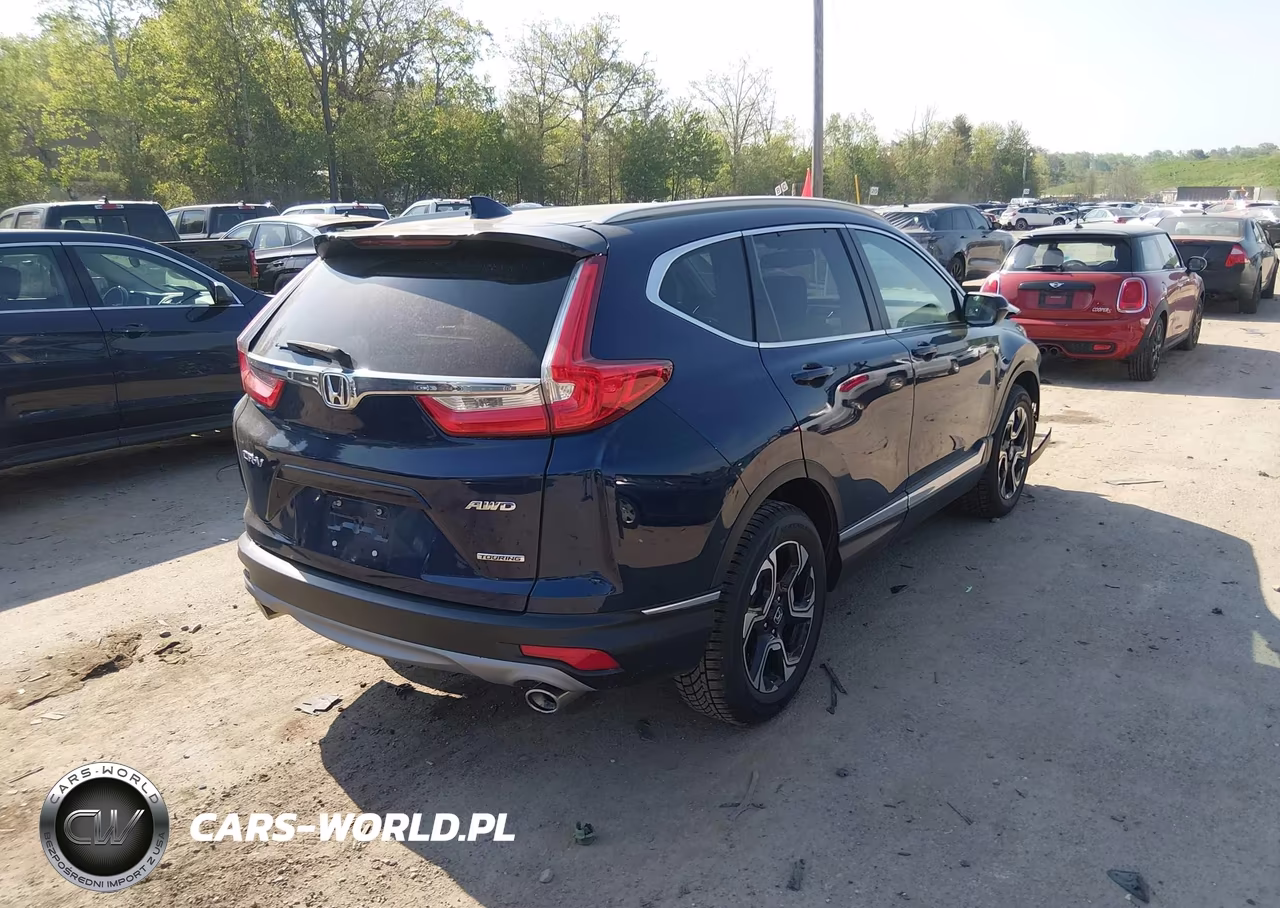 2018 Honda Cr-V Touring VIN:7FARW2H97JE031502 - 4