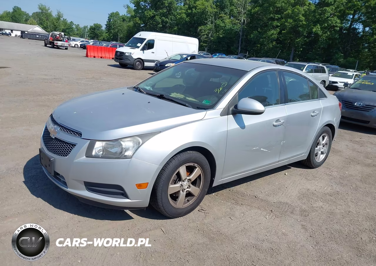 2012 Chevrolet Cruze Lt VIN:1G1PE5SCXC7110403 - 2