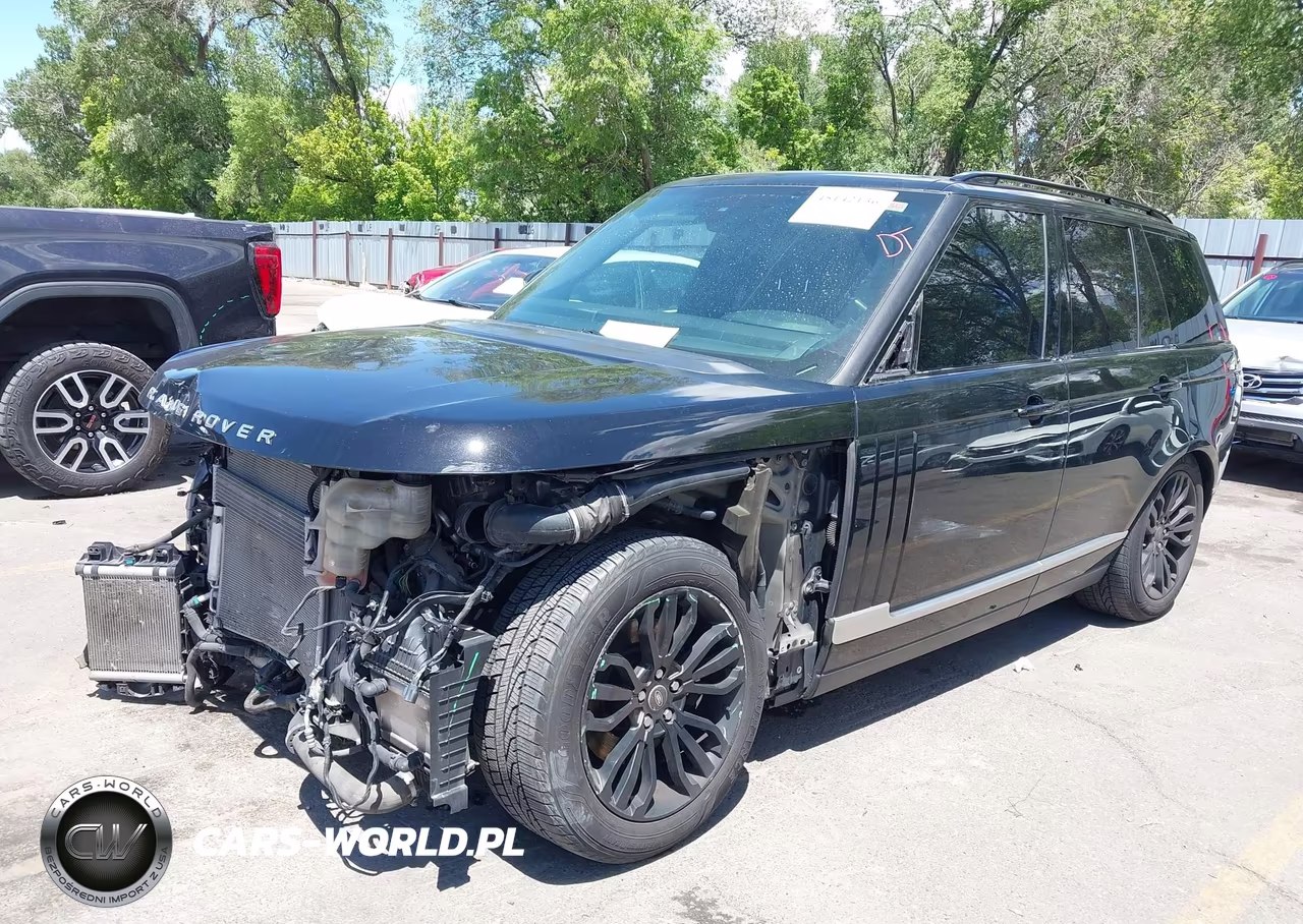 2016 Land Rover Range Rover 3.0L V6 Turbocharged Diesel Hse Td6 VIN:SALGS2KF2GA273945 - 2