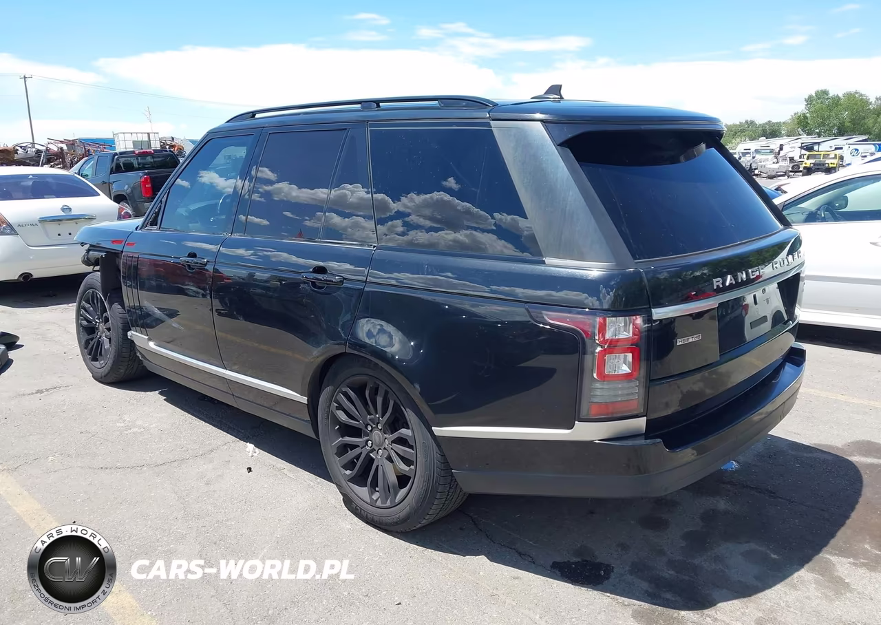 2016 Land Rover Range Rover 3.0L V6 Turbocharged Diesel Hse Td6 VIN:SALGS2KF2GA273945 - 3