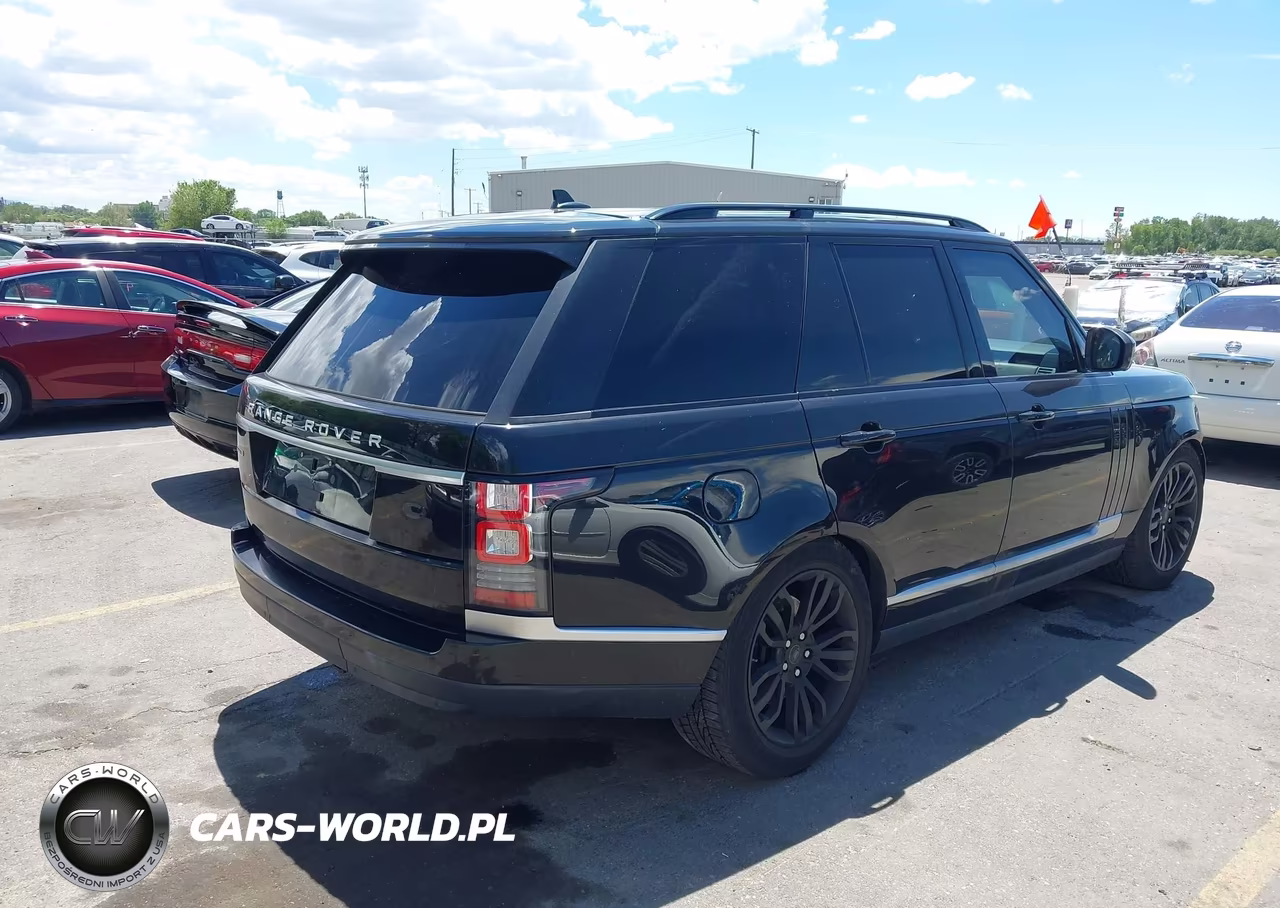 2016 Land Rover Range Rover 3.0L V6 Turbocharged Diesel Hse Td6 VIN:SALGS2KF2GA273945 - 4