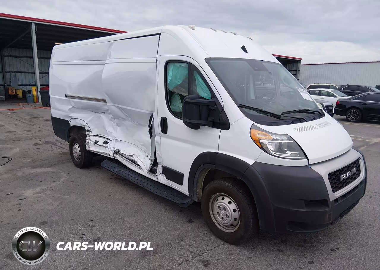 2022 Ram Promaster 3500 Cargo Van High Roof 159 Wb Ext – zdjęcie 1 z 17