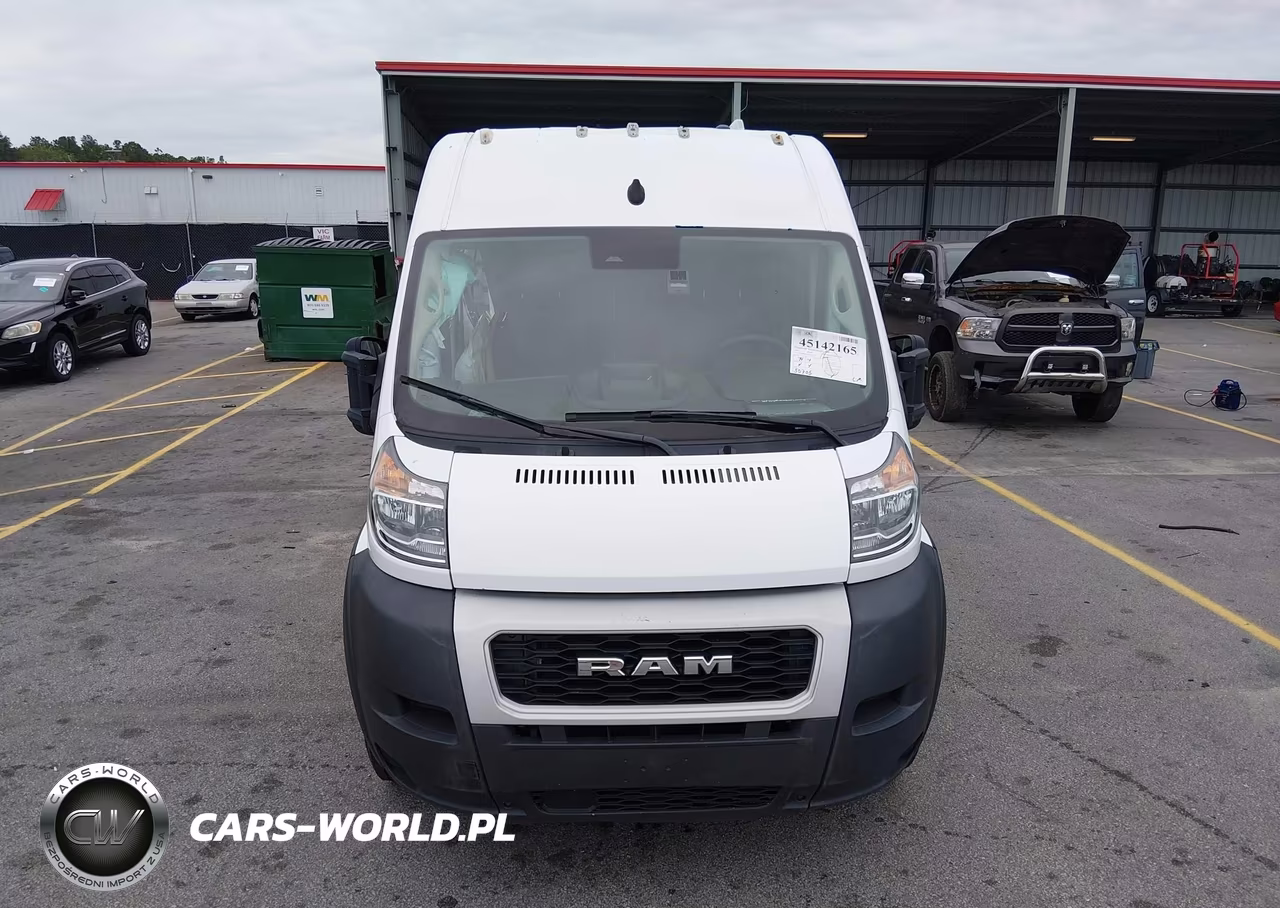2022 Ram Promaster 3500 Cargo Van High Roof 159 Wb Ext VIN:3C6MRVJG3NE124107 - 12