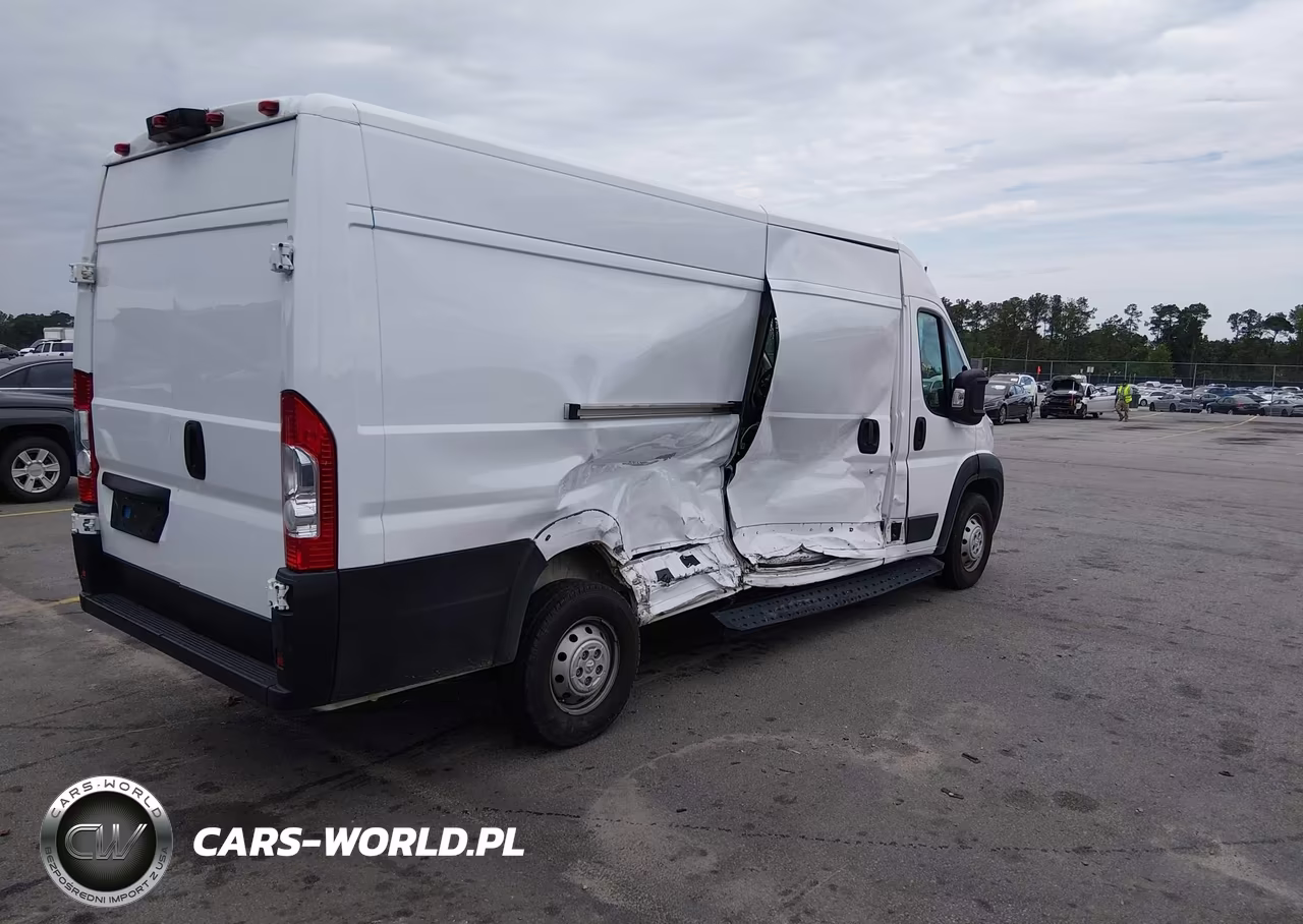 2022 Ram Promaster 3500 Cargo Van High Roof 159 Wb Ext VIN:3C6MRVJG3NE124107 - 4