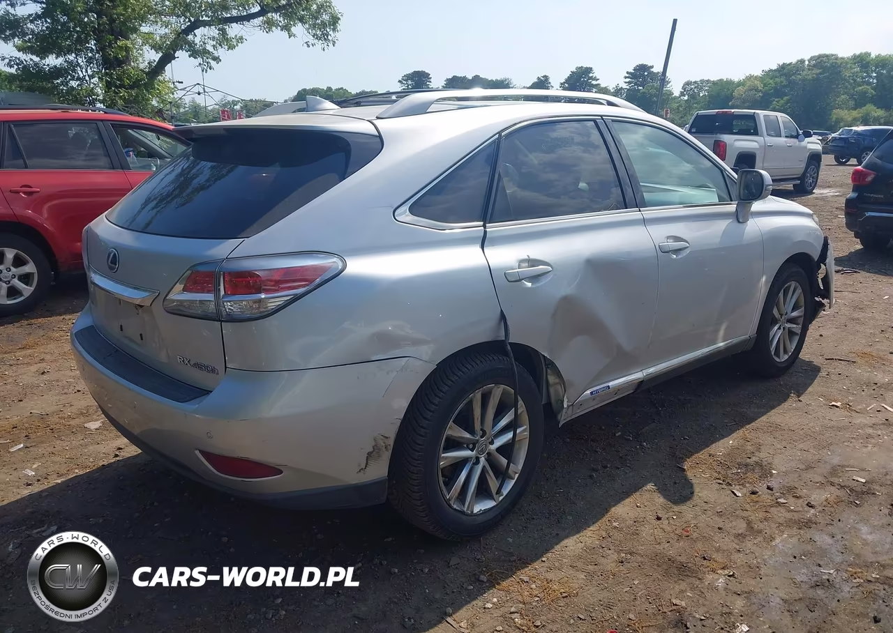 2015 Lexus Rx 450H VIN:2T2BC1BA8FC007381 - 4