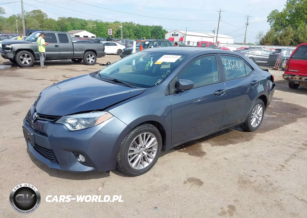 2014 Toyota Corolla Le Premium VIN:2T1BURHE9EC191254 - 2