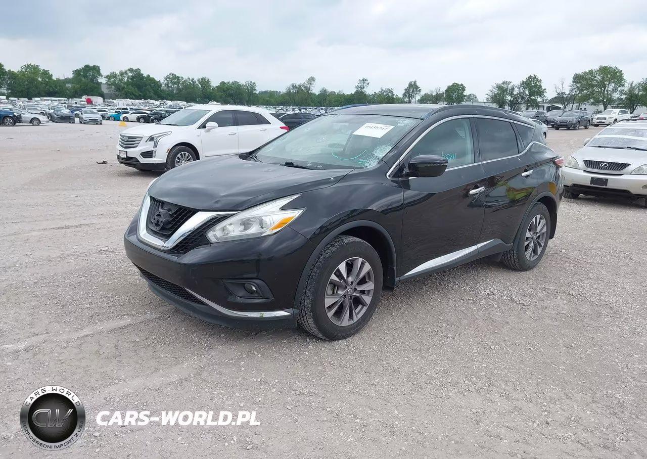 2017 Nissan Murano Sv VIN:5N1AZ2MH4HN122957 - 2