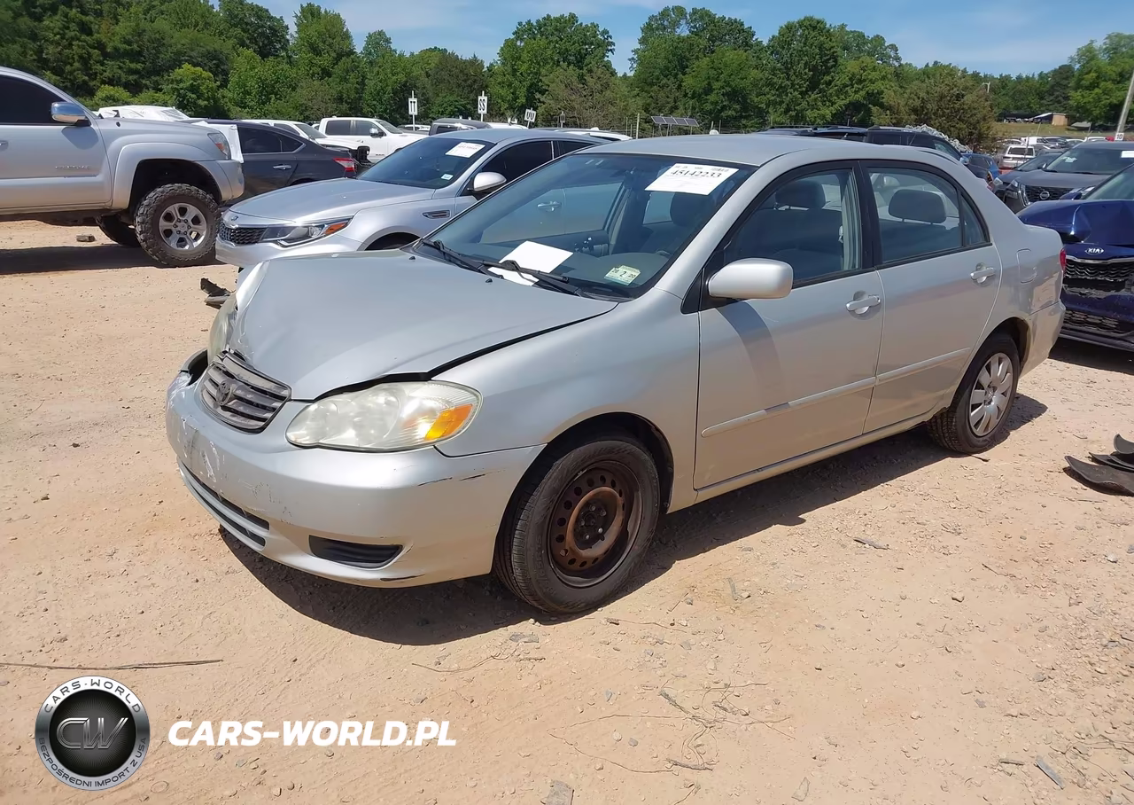 2004 Toyota Corolla Le VIN:2T1BR38E34C306511 - 2