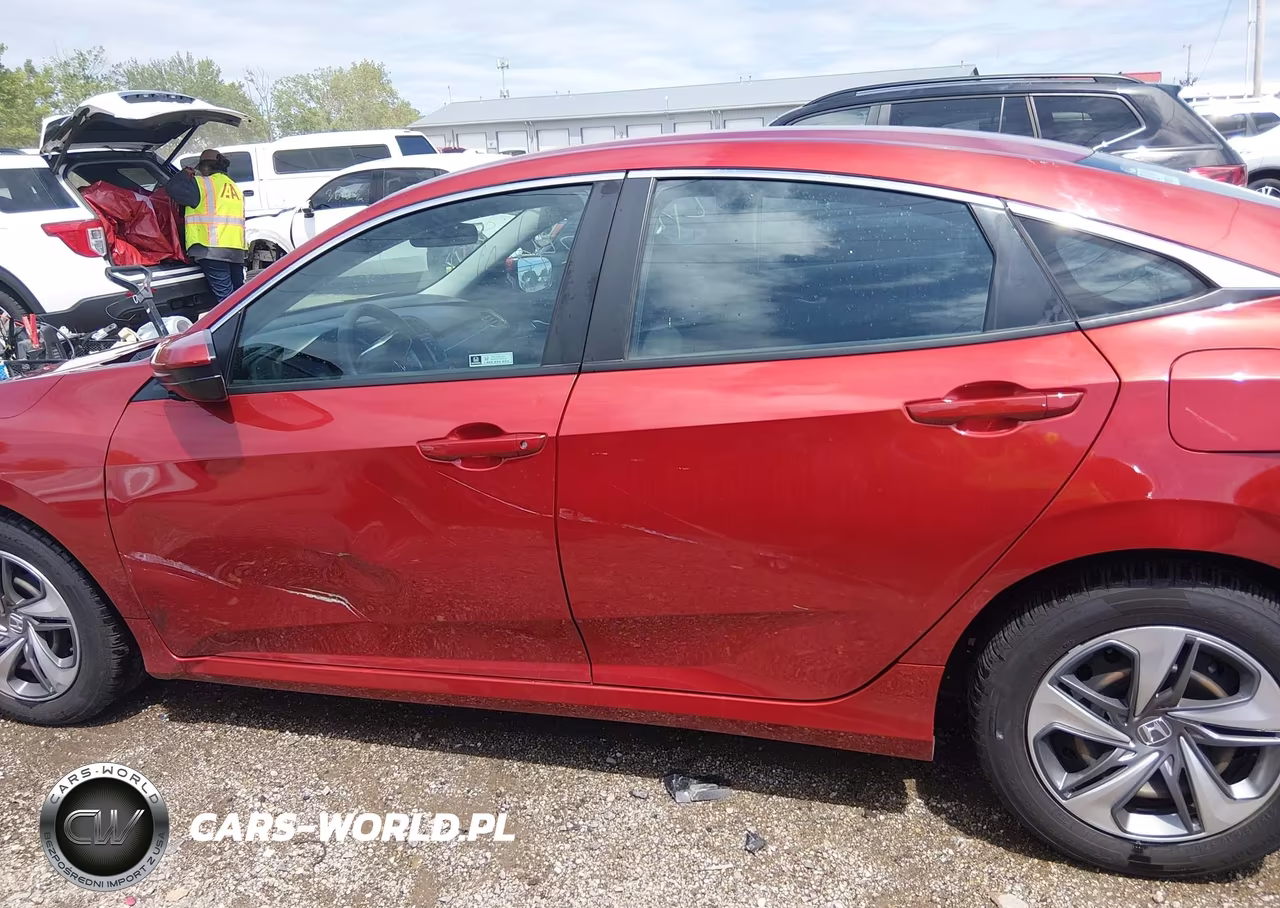 2019 Honda Civic Lx VIN:2HGFC2F62KH562362 - 14