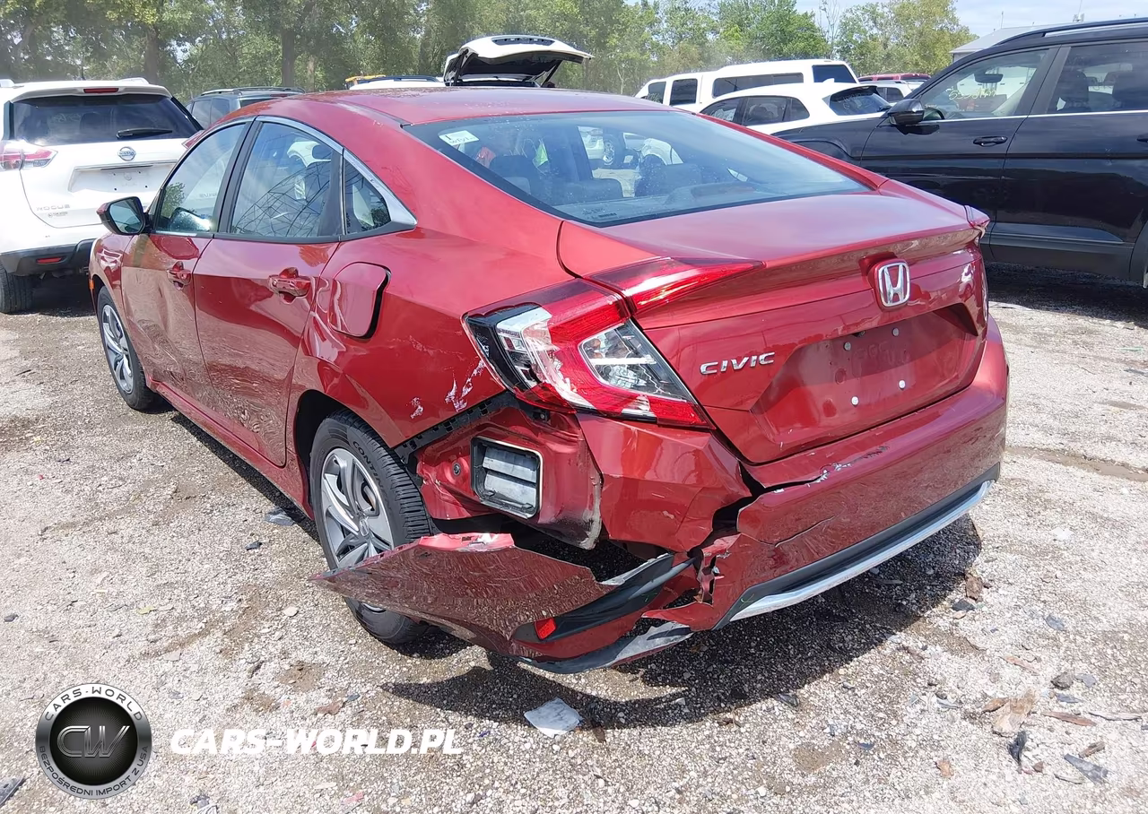 2019 Honda Civic Lx VIN:2HGFC2F62KH562362 - 3