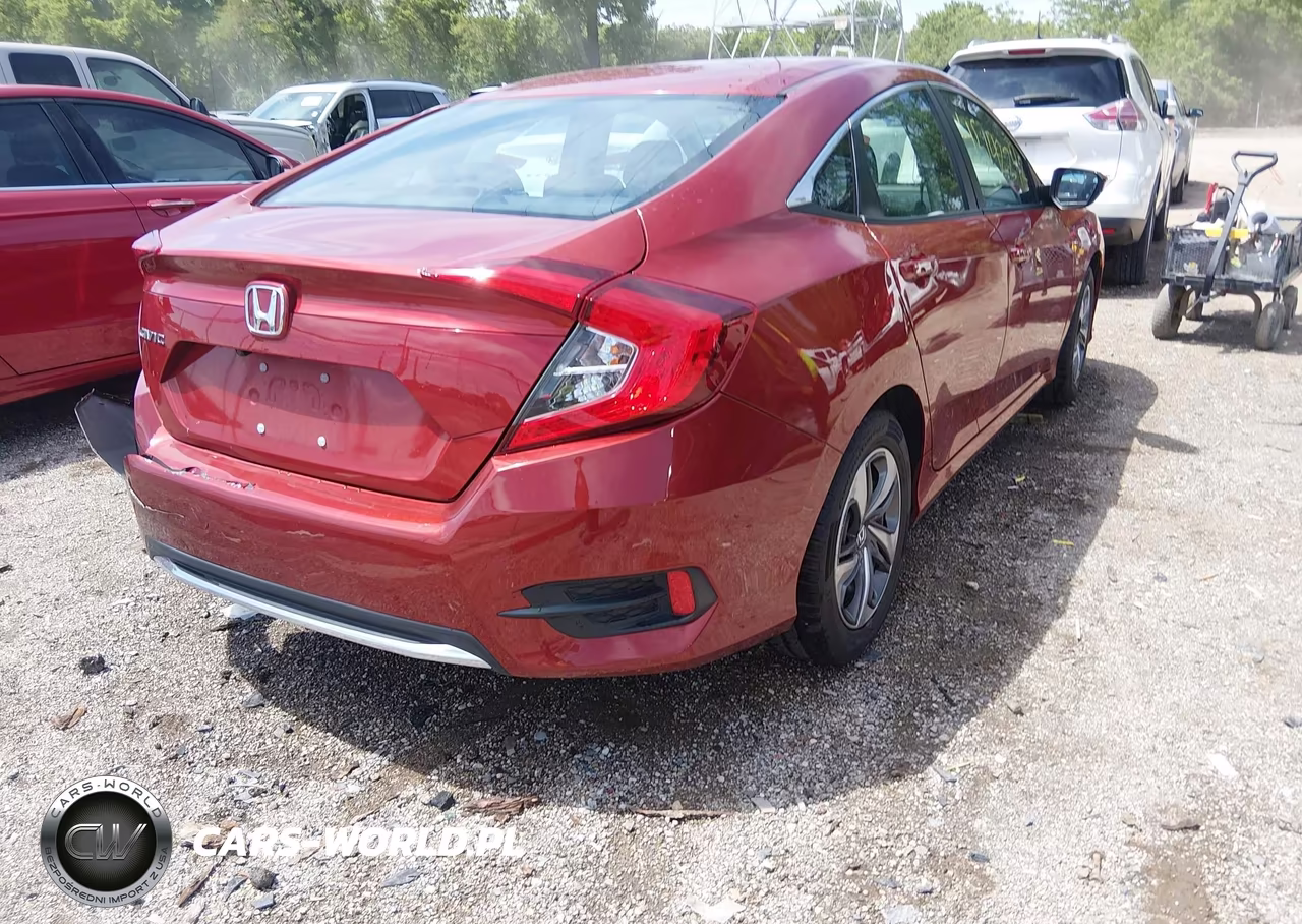 2019 Honda Civic Lx VIN:2HGFC2F62KH562362 - 4