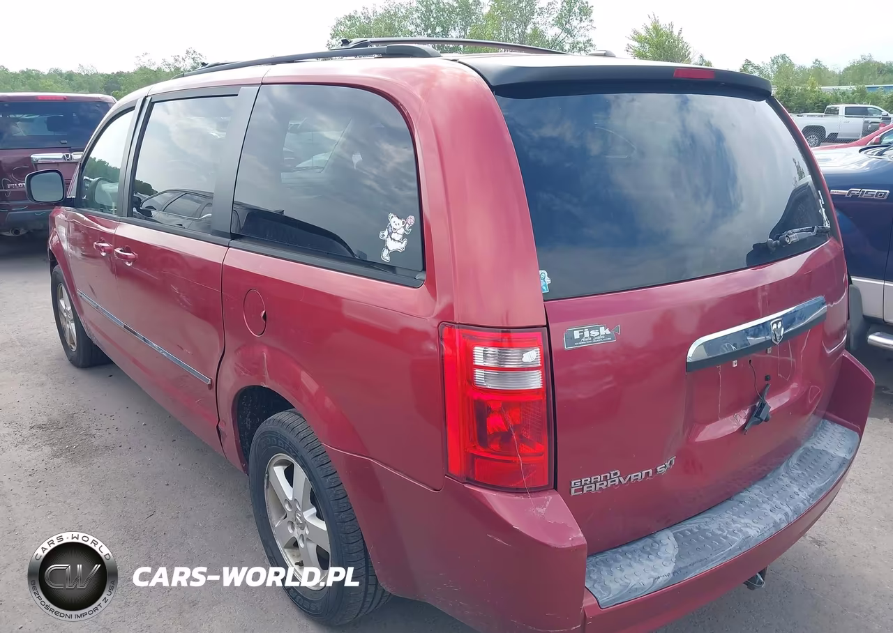 2008 Dodge Grand Caravan Sxt VIN:1D8HN54P98B147072 - 3