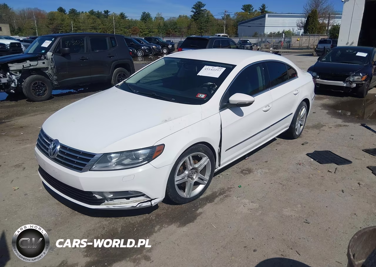 2013 Volkswagen Cc 2.0T Sport VIN:WVWBP7AN2DE559873 - 2