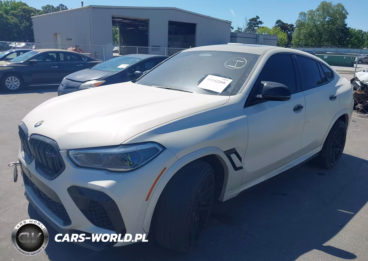 2021 BMW X6 M VIN:5YMCY0C07M9F89304 - 2