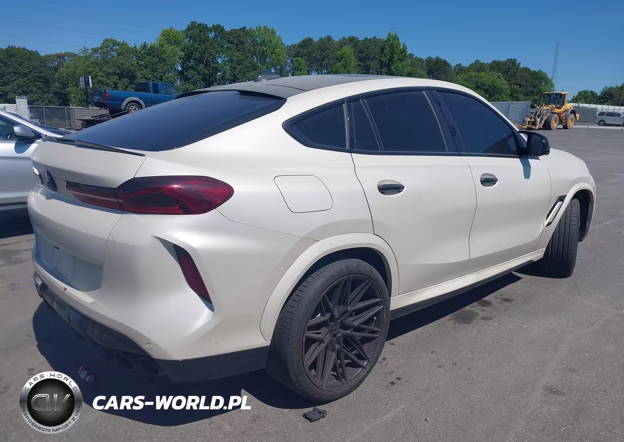 2021 BMW X6 M VIN:5YMCY0C07M9F89304 - 4