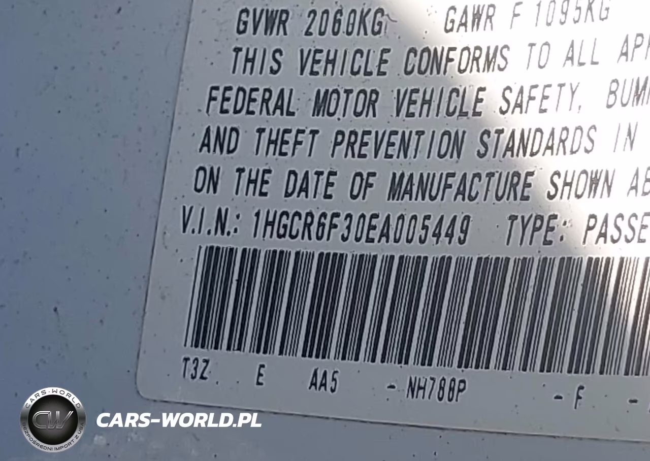2014 Honda Accord Hybrid VIN:1HGCR6F30EA005449 - 9