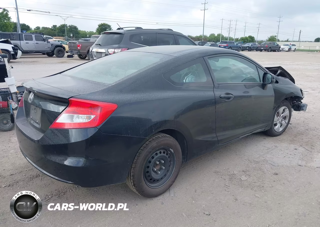 2013 Honda Civic Lx VIN:2HGFG3B52DH507095 - 4