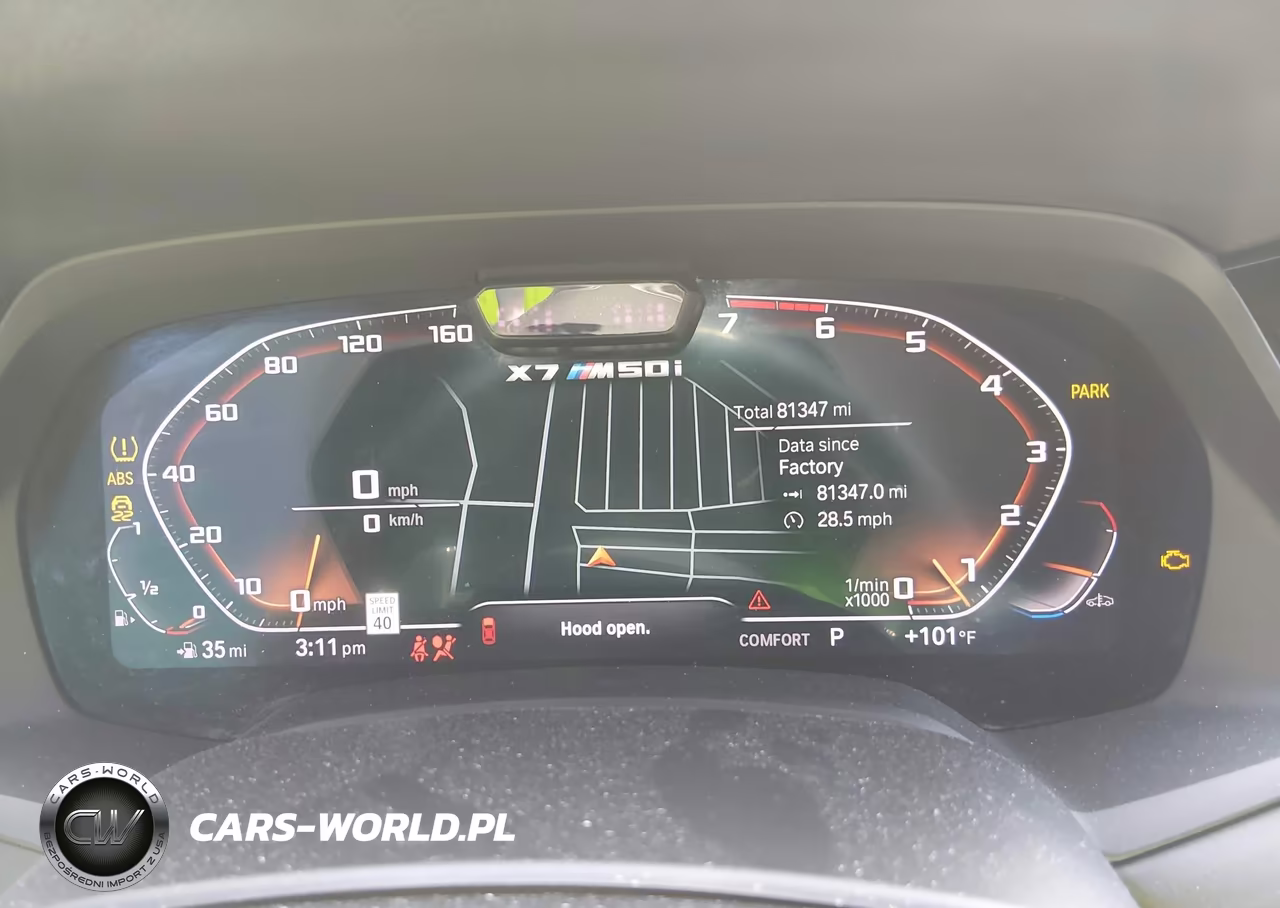 2022 BMW X7 M50I VIN:5UXCX6C04N9M68905 - 7