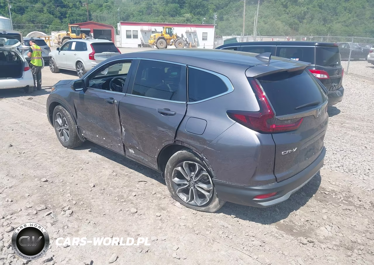 2022 Honda Cr-V Awd Ex VIN:2HKRW2H54NH663793 - 3