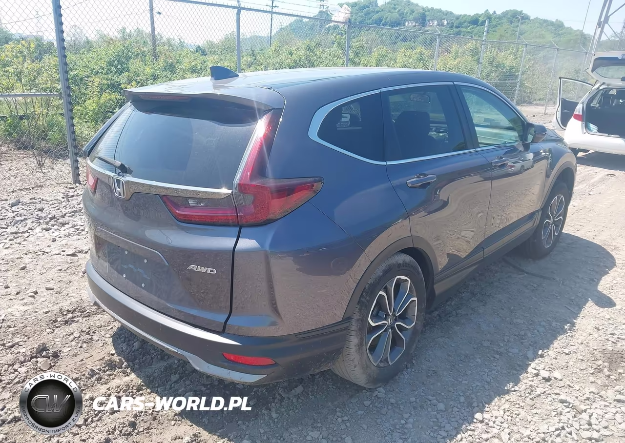 2022 Honda Cr-V Awd Ex VIN:2HKRW2H54NH663793 - 4
