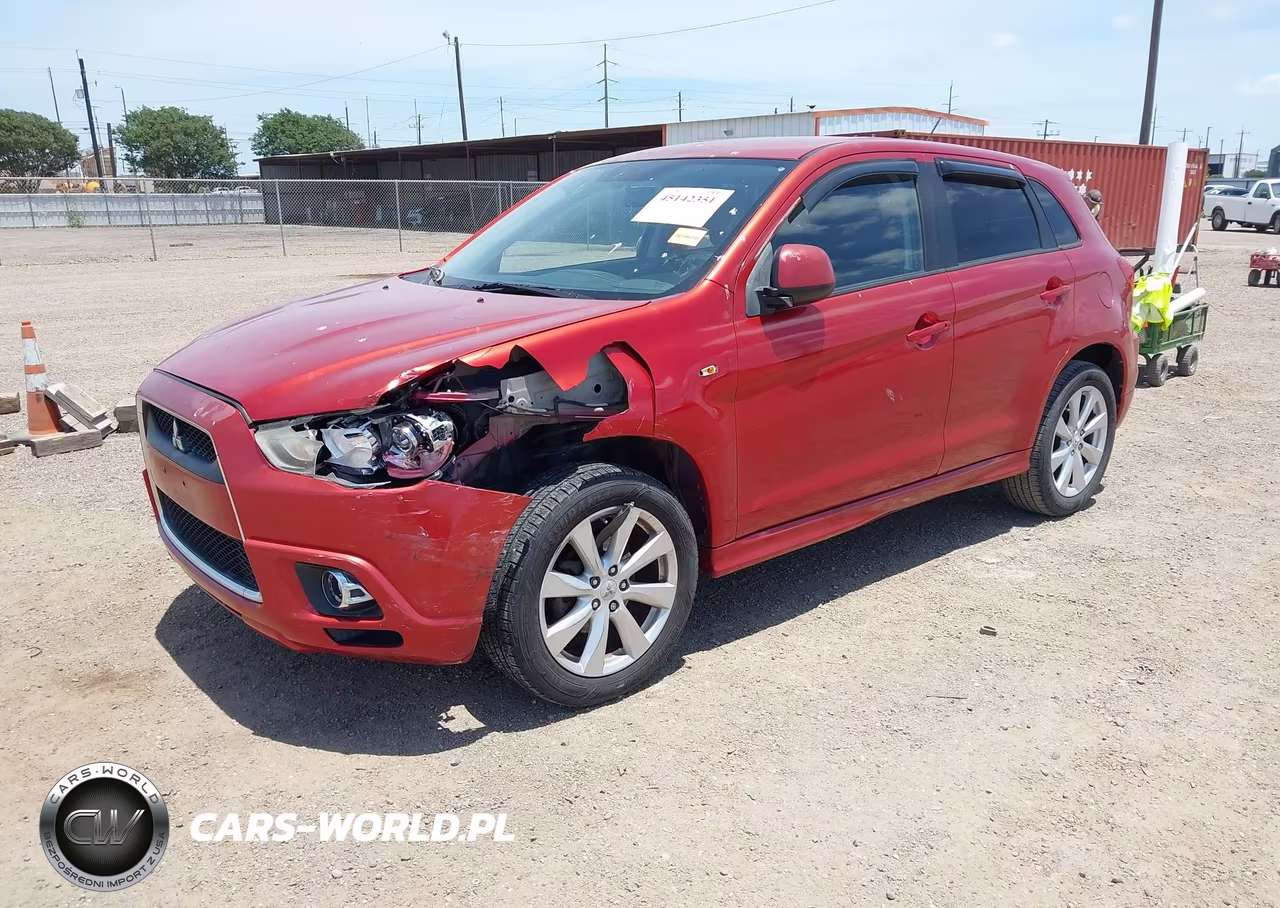 2012 Mitsubishi Outlander Sport Se VIN:JA4AP4AUXCZ003037 - 2