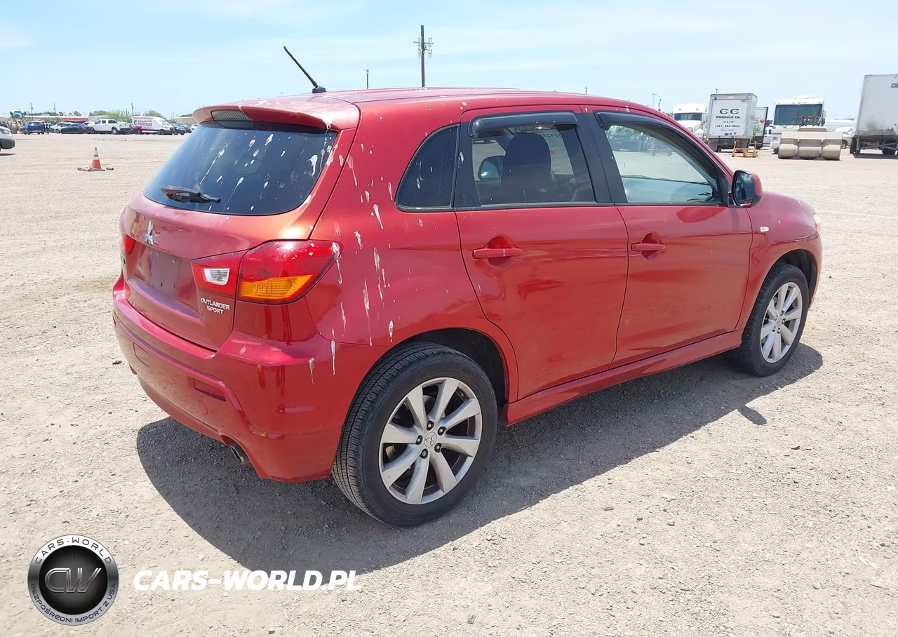2012 Mitsubishi Outlander Sport Se VIN:JA4AP4AUXCZ003037 - 4