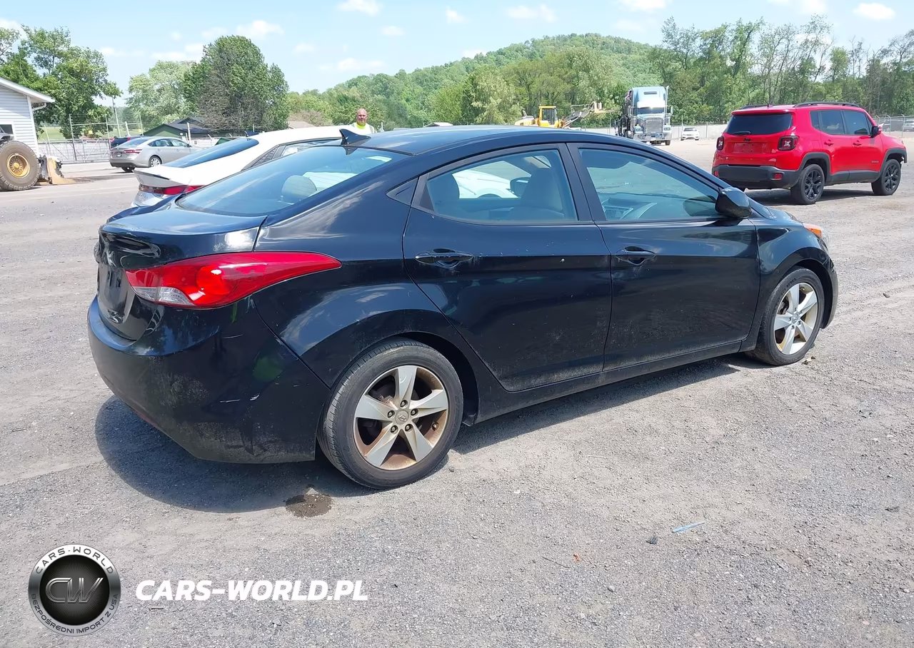2011 Hyundai Elantra Gls (Ulsan Plant) VIN:KMHDH4AE1BU087913 - 4