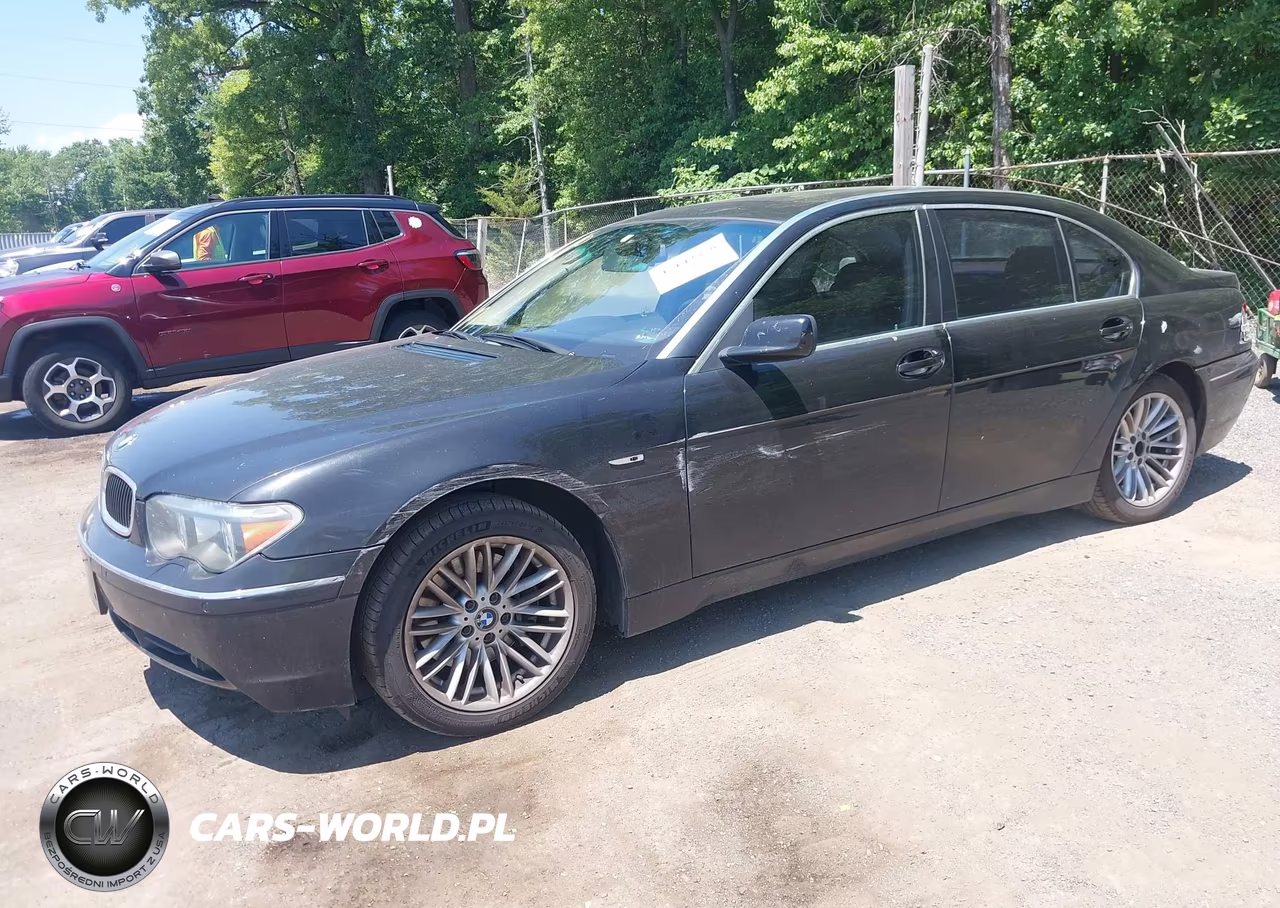 2005 BMW 745Li VIN:WBAGN63515DS56834 - 2
