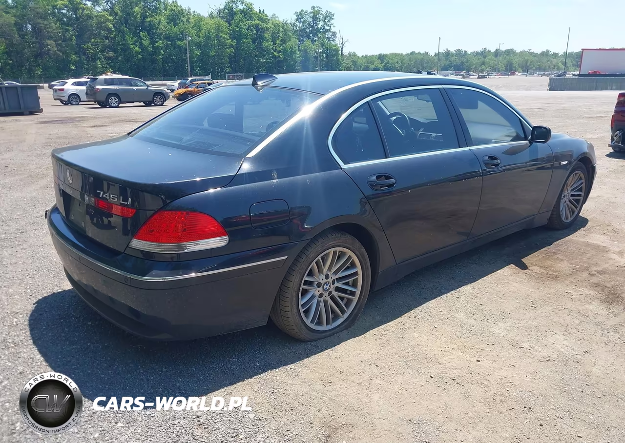 2005 BMW 745Li VIN:WBAGN63515DS56834 - 4