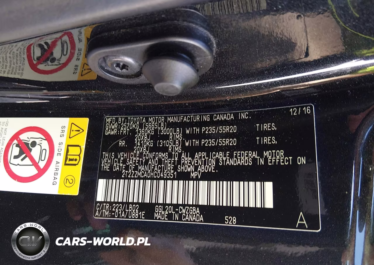 2017 Lexus Rx 350 VIN:2T2ZZMCA0HC049351 - 9