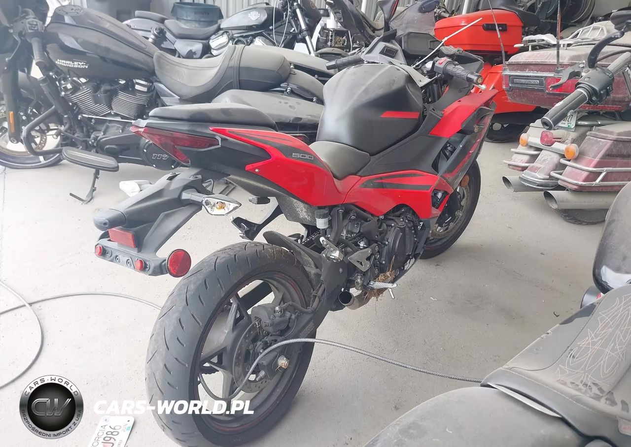 2025 Kawasaki Ex500 VIN:ML5EXGG15SDA66593 - 4