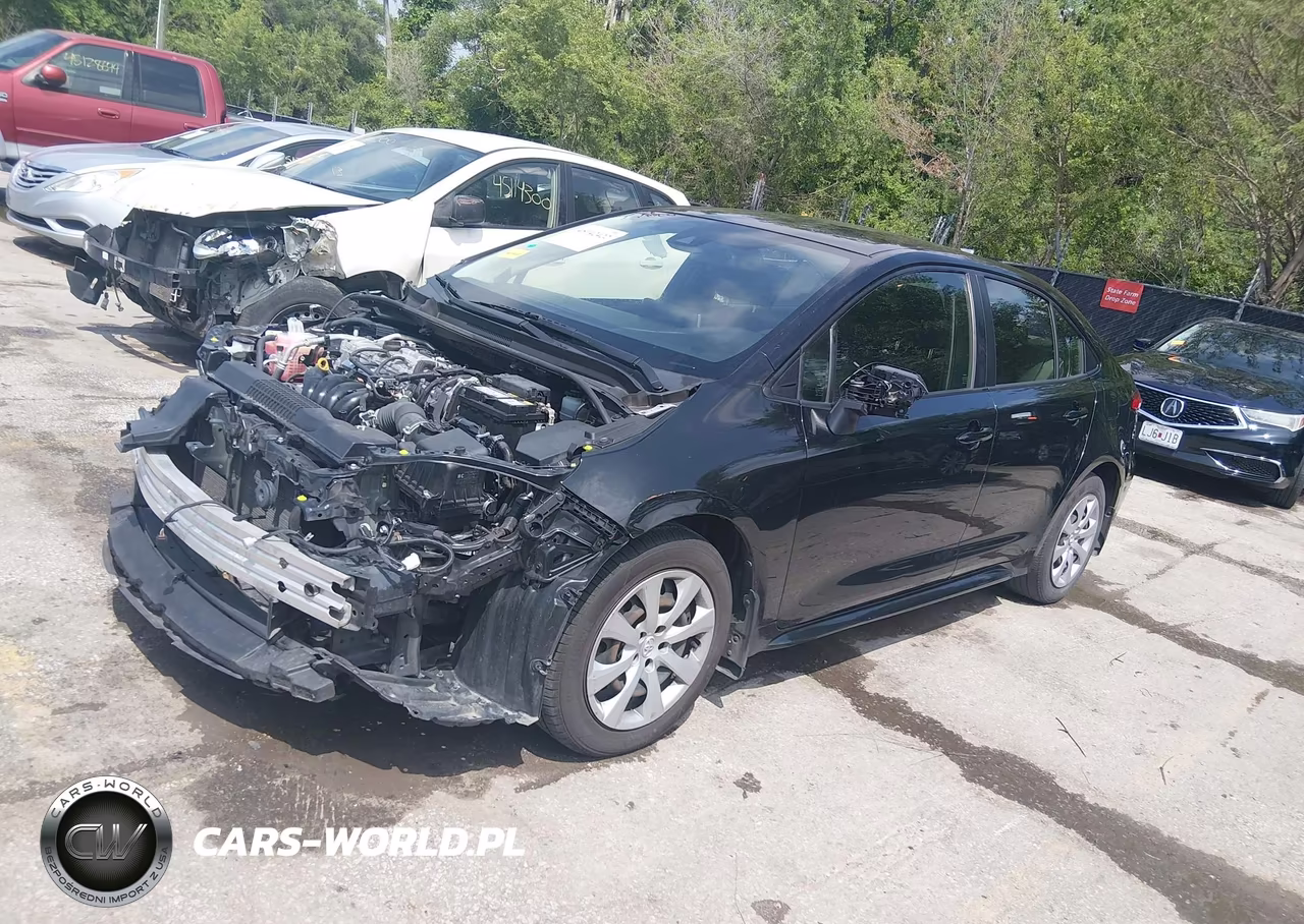 2021 Toyota Corolla Le VIN:JTDEPMAE2MJ180861 - 2