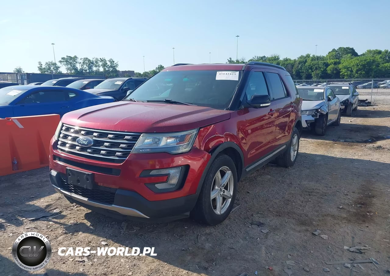 2016 Ford Explorer Xlt VIN:1FM5K8D86GGC05835 - 2