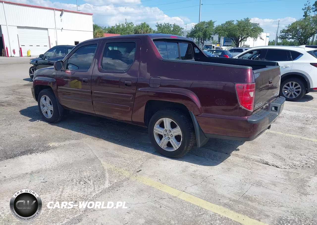 2009 Honda Ridgeline Rtl VIN:2HJYK16599H500569 - 3