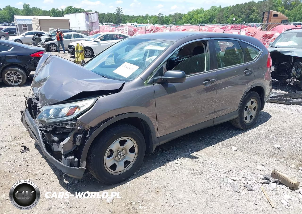 2015 Honda Cr-V Lx VIN:3CZRM3H35FG709789 - 2