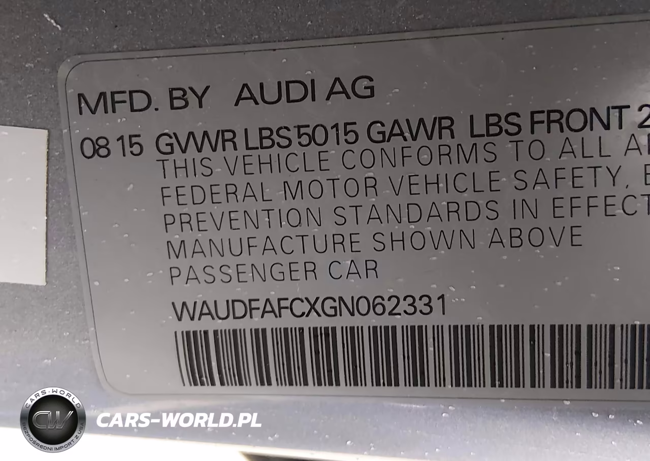 2016 Audi A6 2.0T Premium Plus VIN:WAUDFAFCXGN062331 - 9