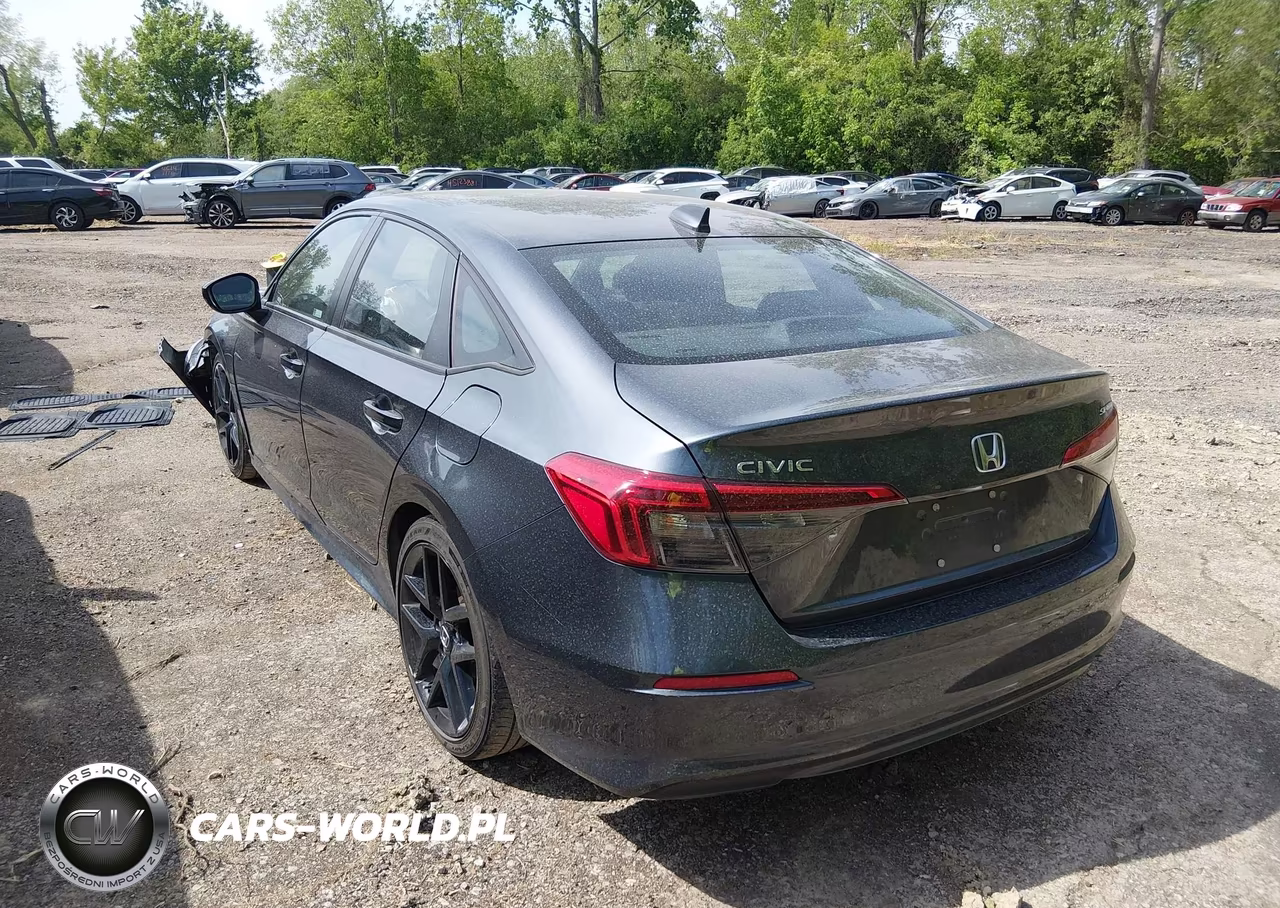 2024 Honda Civic Sport VIN:2HGFE2F51RH570447 - 3