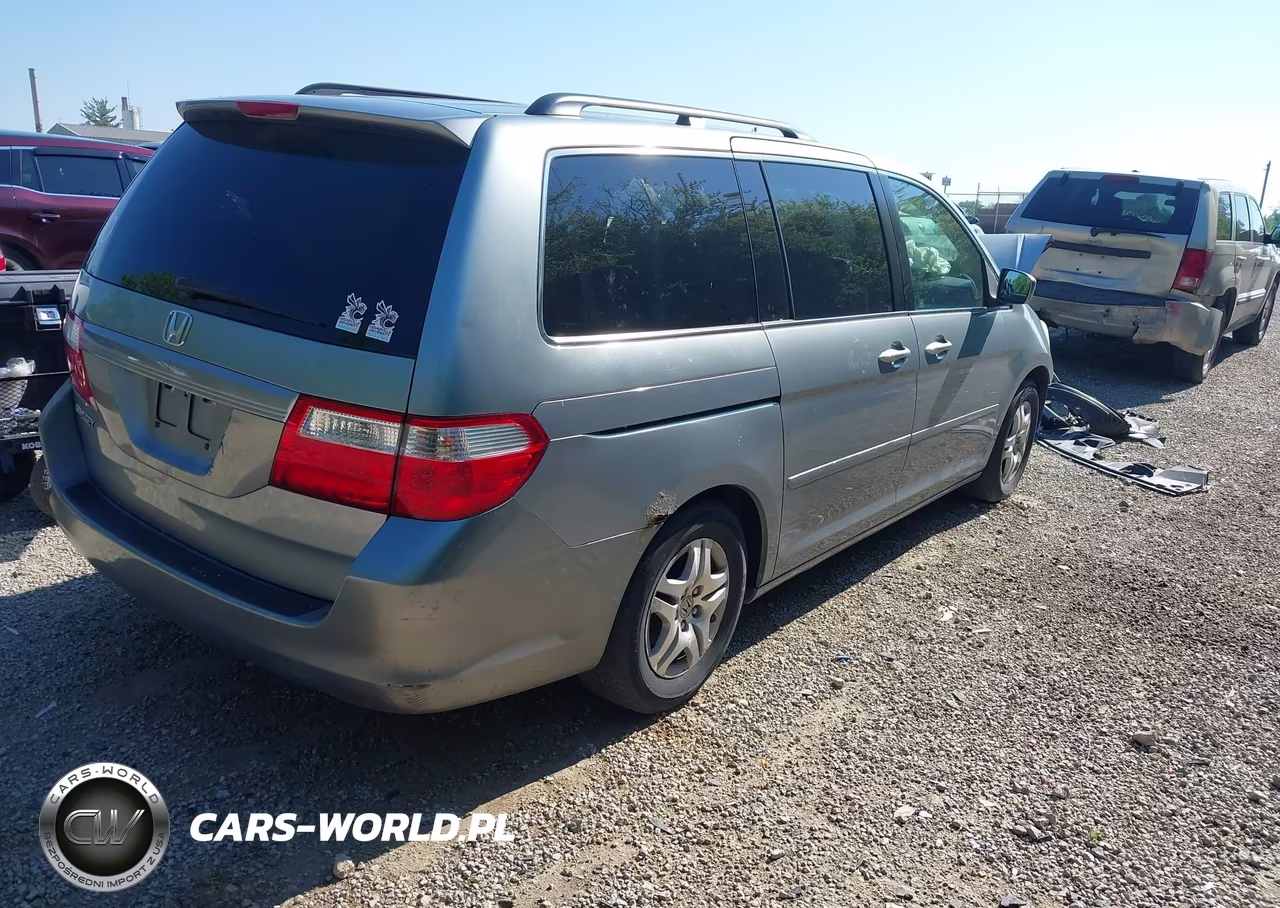2007 Honda Odyssey Ex-L VIN:5FNRL38627B075805 - 4