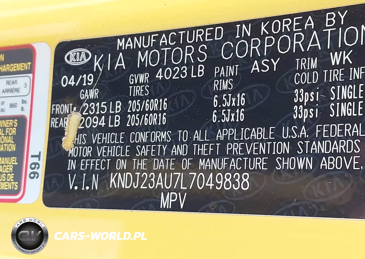 2020 Kia Soul S VIN:KNDJ23AU7L7049838 - 9