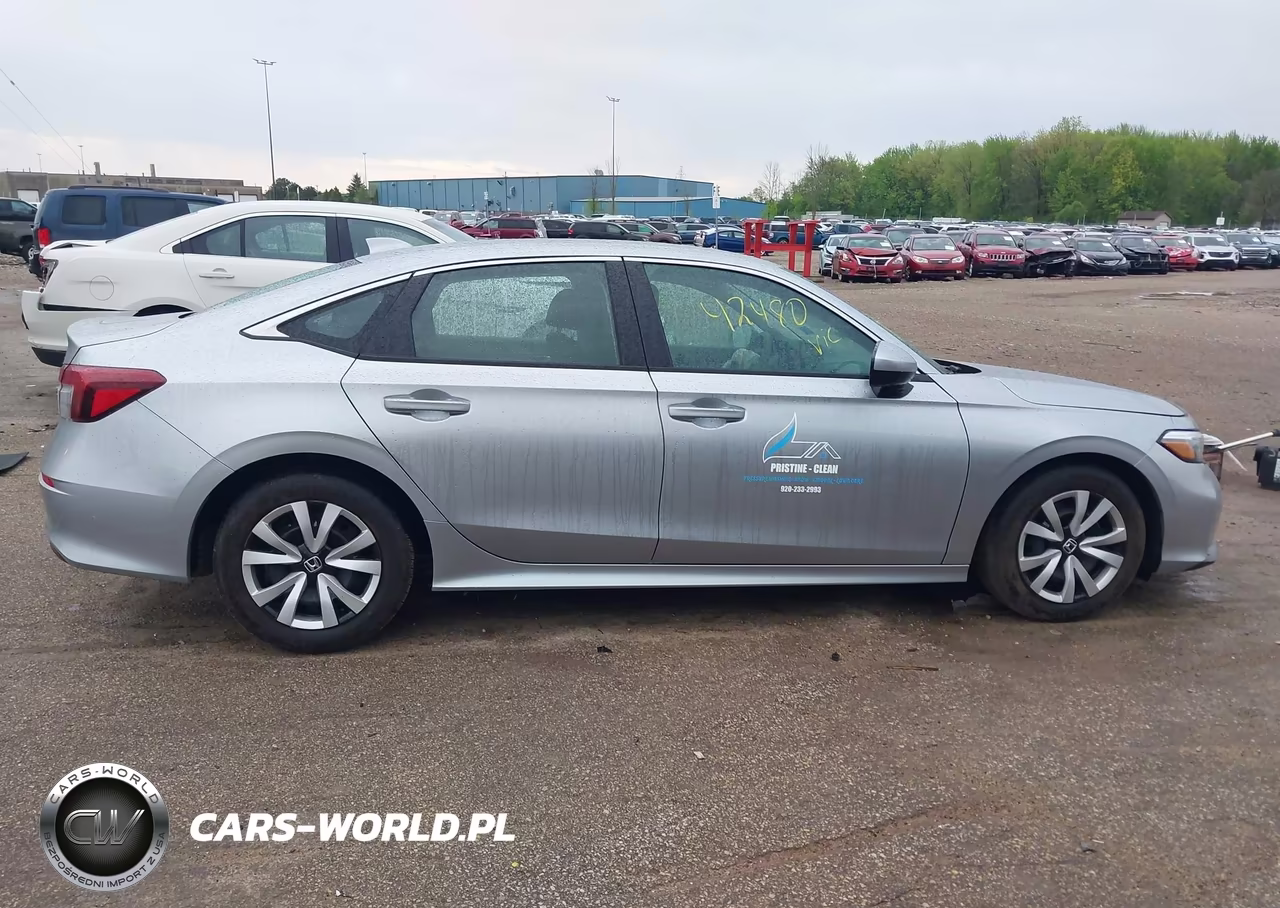 2025 Honda Civic Lx VIN:2HGFE2F2XSH598260 - 14