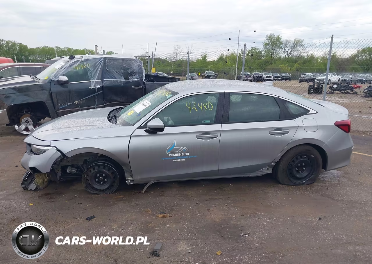 2025 Honda Civic Lx VIN:2HGFE2F2XSH598260 - 15