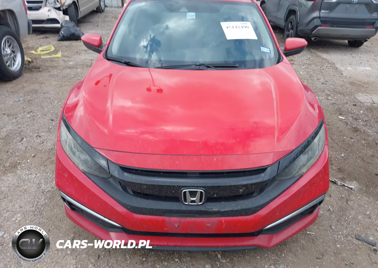 2019 Honda Civic Lx VIN:2HGFC2F69KH552086 - 12